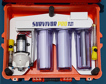 Survivor Pro Portable UV Water Filter System