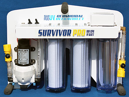 Survivor Pro Portable Emergency Water Filtration System